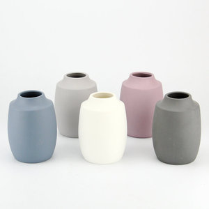 कलश आकार का डिजाइन vases, काले रंग मिट्टी मिस्र के अंतिम संस्कार के लिए फूलदान - Product Image 3