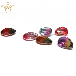 Fábrica de <span class=keywords><strong>China</strong></span> <span class=keywords><strong>pera</strong></span> gemas laboratorio de color turmalina piedras preciosas cabujón - Product Image 2