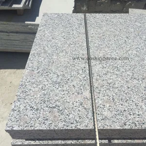 Cina più economico naturale G383 Wave Flower grigio granito piastrelle Kerbstone pavimentazione in pietra cucina in granito