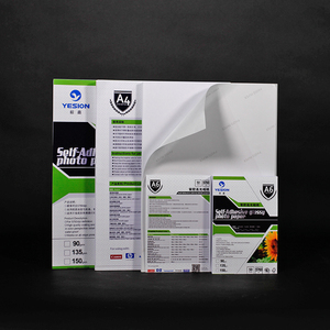 Whosale fort collant papier 115gsm g 150gsm 120gsm auto adhésif autocollant papier <span class=keywords><strong>photo</strong></span> a4 - Product Image 2