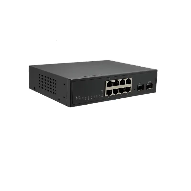 L2 8 Poort Giga Switch 2 Sfp Beheerd Ethernet Switch