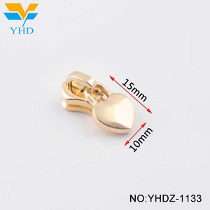 Mới đến kim loại trượt yhd thời trang dây kéo kim loại puller & phụ kiện đặc biệt phụ tùng túi cho túi may mặc dây kéo thanh trượt - Product Image 5