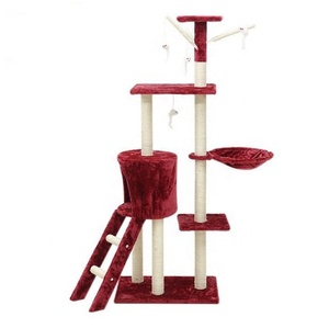 Novo Popular Boa Qualidade China Barato Por Atacado Árvore Do Gato de Plástico - Product Image 3