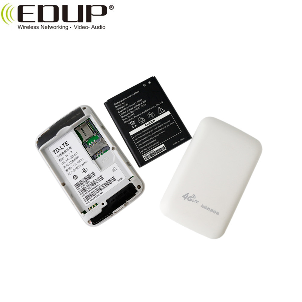 Wireless Mifis ZX297520V3 - Portable Wifi Router with 2100mah Battery