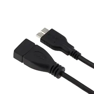 公微型B至USB 3.0母USB微型USB 3.0 9针OTG电缆