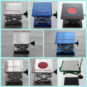 15*15 cm ABS Nền Tảng nhựa Scissor Lift Bảng <span class=keywords><strong>lab</strong></span> hỗ trợ <span class=keywords><strong>jack</strong></span> cho Phòng Thí Nghiệm - Product Image 6