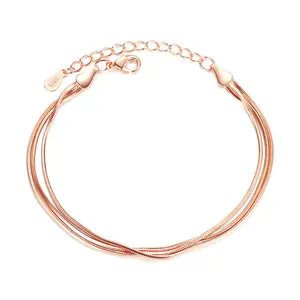 Fashion triple snake bracelet for women free shipping