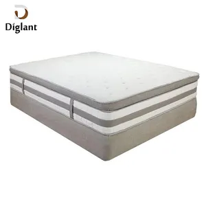 Diglant D1-038 100% полиэфирное волокно тикают мебель для дома innerspring двухъярусная кровать матрас поставщиком