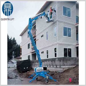 20m <span class=keywords><strong>25m</strong></span> 30m Teleskopischer Anhänger-Hubsteiger mit Dieselantrieb für den Bau – Preis für Hubarbeitsbühne zum Verkauf - Product Image 4