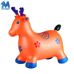 Детские игрушки, лошадь, животное, игра, надувная прыгающая ПВХ лошадь