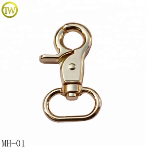 Bán buôn mạ vàng kim loại xoay Snap móc tôm hùm Claw móc cài cho túi - Product Image 2