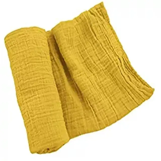 Высококачественная мягкая хлопковая муслиновая газовая ткань для сна, детская одежда