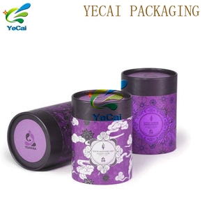 Por mayor de China personalizado ecológico tubo de papel caja de embalaje, lujo caja vela con muestra gratis - Product Image 2