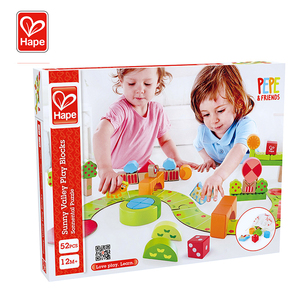 Superior de la venta caliente nuevo diseño de los niños de juguete de madera bloques soleado <span class=keywords><strong>valle</strong></span> bloques - Product Image 5