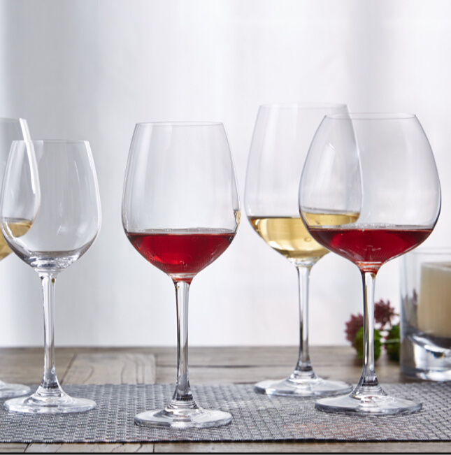 Best Wine Glass Fashion Designed  long Stem Wine Glasses - Made from 100% Lead Free Premium Crystal Glass