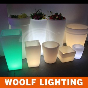 New European <span class=keywords><strong>Led</strong></span> per Esterni Vasi da Fiori, Giardino Decorativo Vaso di Fiori, Moderna Illuminazione A <span class=keywords><strong>Led</strong></span> Fioriera - Product Image 1