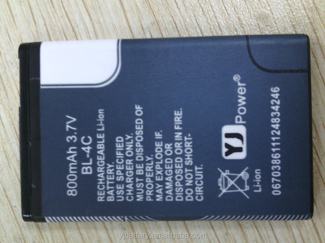 2015 New Product nokia Bl5c Battery 3.7v Rechargeable Mobile Battery Factory Price f
