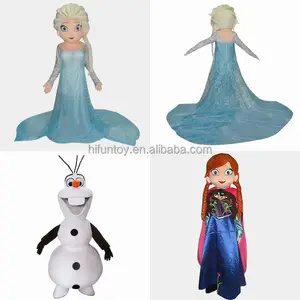 Funtoys Olaf Kostum Maskot Ratu, Kostum Maskot Ratu Elsa, Maskot Putri Anna