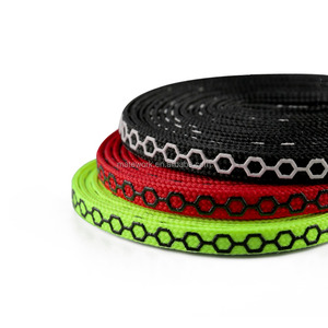 Lacci per Scarpe da Calcio Antiscivolo a Nido d'Ape 100% Poliestere, Misure 105cm/125cm, Marchio OEM, Rosso/Nero/Verde, Unisex - Product Image 4
