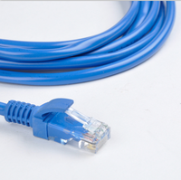 OEM Cat6 UTP RJ45 kabel Patch tembaga murni untuk jaringan