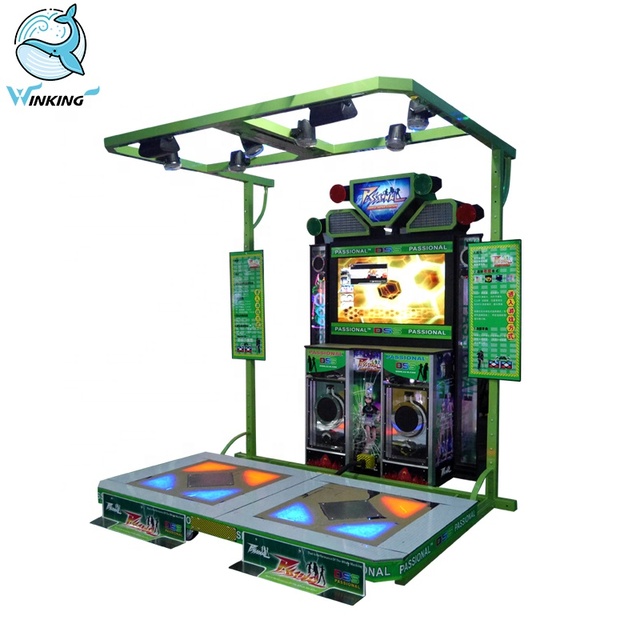 Coin Operated 3D Motion Sensing Dancing Simulator Game Machine Arcade Dancing Game Machine