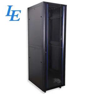 Cabling System Telecom Equipment Sectional Server Rack Enclosure 18U - 47U 19 Inch Stock ROHS Ce