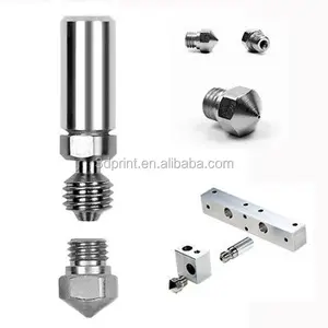 3d drucker teile Micro schweizer MK10 metall hotend kit, mit edelstahl düse für MK10 hotend