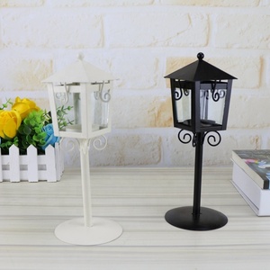 Farola Decorativa de Metal, <span class=keywords><strong>Farol</strong></span> de Vela Decorativo, <span class=keywords><strong>Portavelas</strong></span> - Product Image 1