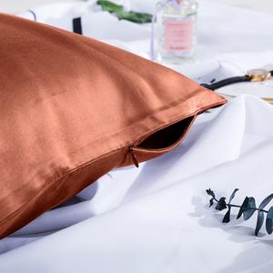 TAIHU SNOW 16/19/22 Momme federa di lusso <span class=keywords><strong>in</strong></span> <span class=keywords><strong>seta</strong></span> OEKO-TEX 100 <span class=keywords><strong>copricuscino</strong></span> con chiusura a cerniera - Product Image 4