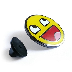 Pin Personalizado con Cara Sonriente para <span class=keywords><strong>Ropa</strong></span>, <span class=keywords><strong>en</strong></span> Oferta, Económico y Promocional - Product Image 1