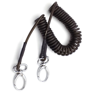 Tùy chỉnh PVC TPU cuộn dây công cụ với dây thép bên trong và móc Carabiner xoay cho an toàn - Product Image 5