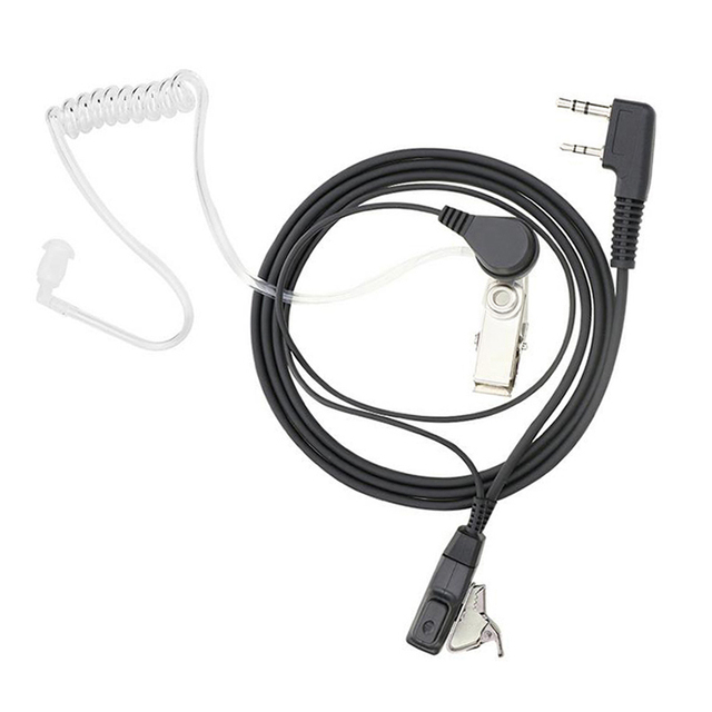 FBI Air Tube Headset Earphone for Walkie Talkie and Two Way Radio