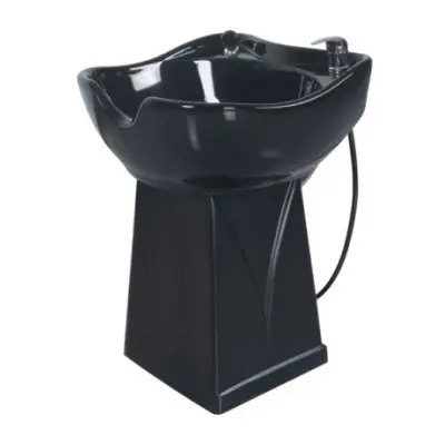 Kaliteli saç lavabo ayakta şampuan kase fiberglas taban yıkama ünitesi BX-6438