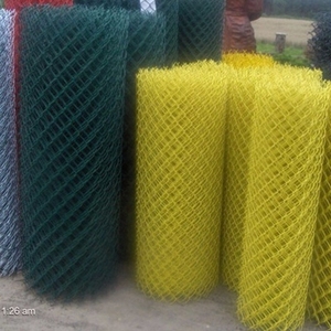 รั้วตาข่ายชุบสังกะสีแบบจุ่มร้อนรั้วลวดตาข่ายพลาสติกเคลือบพีวีซีรั้วสวน6ฟุตสูงสูงสุด5เมตร2.0-5.0มม - Product Image 2