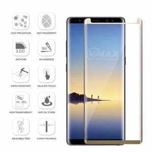 Ajuste prefecto!! caso amistoso vidrio templado protector de pantalla de la cubierta completa para <span class=keywords><strong>samsung</strong></span> <span class=keywords><strong>galaxy</strong></span> note 8 - Product Image 4