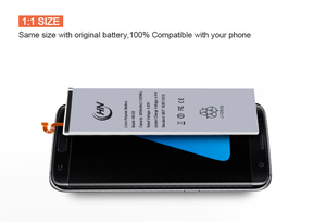 แบตเตอรี่โทรศัพท์มือถือลิเธียมโพลิเมอร์ของแท้ใหม่แกะกล่องสำหรับ <span class=keywords><strong>Samsung</strong></span> Galaxy S6 S7 S8 S9 S10 Edge S20 Plus แรงดันไฟฟ้า 3.82V - Product Image 3
