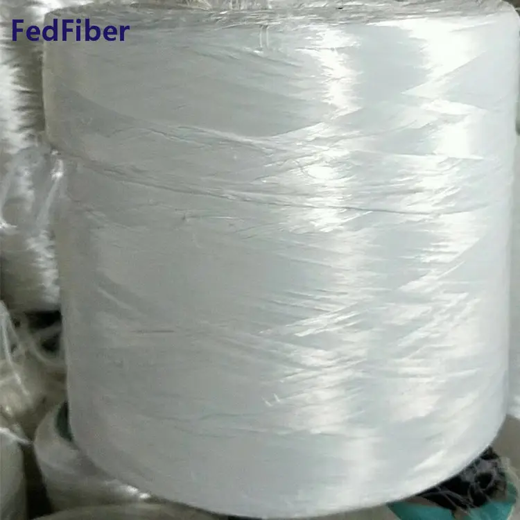 Monofilament PP סיבי עבור בטון חיזוק בתולה פוליפרופילן סיבים עם חוזק גבוה