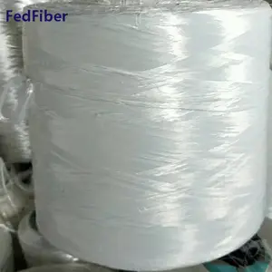 ठोस सुदृढीकरण के लिए Monofilament पीपी फाइबर कुंवारी Polypropylene फाइबर के साथ उच्च शक्ति