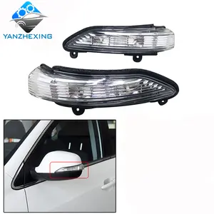 חיצוני Rearview צד מירור הפעל אות אור LED מחוון מנורת נצנץ אור עבור CHERY TIGGO 5 2014 2015 2016 2017