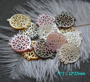 Deliziosa Scultura Vintage Traforata in Madreperla Nera e Conchiglia di Abalone per Spilla in Argento, Fermaglio per Capelli, Ciondolo - Product Image 5