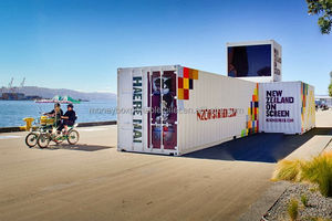 Unique design design market rental industry style personalized 20ft container modular building's restaurant - Product Image 4