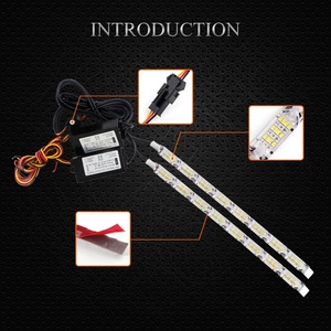 Pha Lê Led Linh Hoạt DRL Với Chuyển Ánh Sáng, Xe Máy Bật Tín Hiệu Led Chiếu Sáng Linh Hoạt Streamer Đèn IP65 - Product Image 5