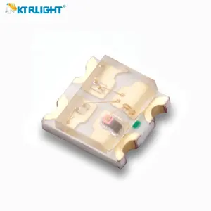 Ktrlight rts venda quente, smd led 1615 0.2w catódio comum smd 0603 rgb 1615 rgb led cor completa contas da lâmpada led