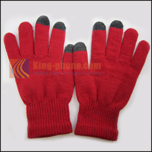 Hot vente Cheap hiver chaud écran tactile <span class=keywords><strong>gants</strong></span> de tricot pour femmes et hommes - Product Image 5