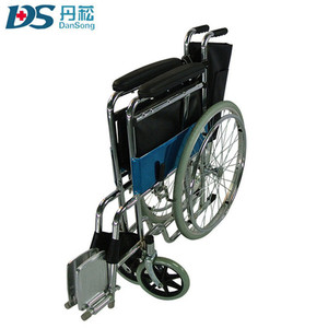 Standard di economia non valido in acciaio pieghevole manuale sedia a rotelle - Product Image 3