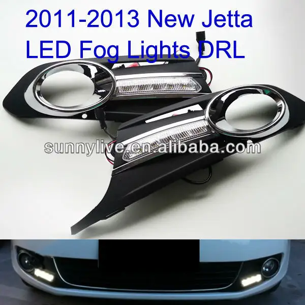 LED Gündüz Çalışan Işık Sis Lambası Için V1 Tipi Jetta 2011-2013