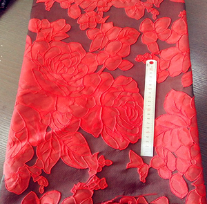 173gsm Color dorado Moderno Nuevo diseño Satén Brocado Celosía Jacquard <span class=keywords><strong>Tela</strong></span> - Product Image 5