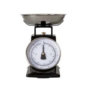 Винтажные механические кухонные весы с функцией измерения, ретро механические цифровые кухонные весы