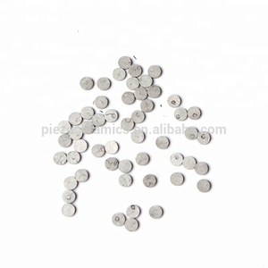 Pzt Polvere PZT Disco <span class=keywords><strong>Materiale</strong></span> <span class=keywords><strong>Piezoelettrico</strong></span> di Ceramica Pzt <span class=keywords><strong>Materiale</strong></span> OD5 * 0.5 Formato Su Misura per Misuratore di Portata Regolatore ISO9001, CEC - Product Image 3