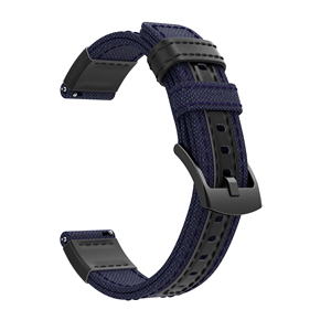 Bracelet de montre en tissu et toile à installation rapide de 22mm pour <span class=keywords><strong>Samsung</strong></span> <span class=keywords><strong>Gear</strong></span> S3 Classic Galaxy Watch Bracelet de montre <span class=keywords><strong>sport</strong></span> de 46mm - Product Image 6
